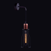 Бра Nowodvorski Серия Workshop (Воркшоп) Цвет Black/Copper (Черный/Медь) арт. 6605