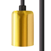 Кабель черный 7 м. Nowodvorski Система Cameleon (Камелеон) Серия Cable (Кейбл), Цвет Black/Brass (Черный/Латунь) арт. 8660