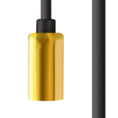 Кабель черный 1,5 м. Nowodvorski Система Cameleon (Камелеон) Серия Cable (Кейбл), Цвет Black/Brass (Черный/Латунь) арт. 8622