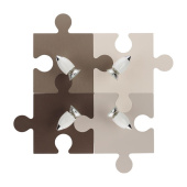 Настенно-потолочный светильник Nowodvorski Серия Puzzle (Пазл) Цвет Beige (Бежевый) арт. 6382