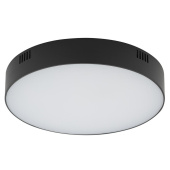 Потолочный cветильник Nowodvorski Серия Lid Round Led (Лид Раунд Лед) Цвет Black (Черный) арт. 10417