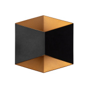 Настенный светильник Nowodvorski Серия Impulse Led (Импульс Лед) Цвет Black/Gold Черный/Золото) арт. 8141