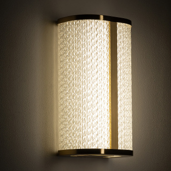 Настенный светильник Nowodvorski Серия Palmas Led (Пальмас Лед) Цвет Brass Латунь) арт. 10730