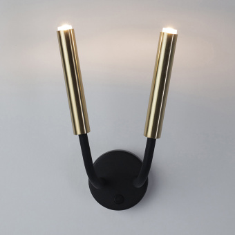 Бра Nowodvorski Серия Stalactite (Сталактит) Цвет Brass/Black (Латунь/Черный) арт. 9055