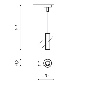 Потолочный светильник Azzardo Lens AZ3517
