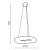 Подвесной светильник Azzardo Donut Pendant 91 CCT AZ2675