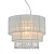 Подвесная люстра  Zumaline LETA RLD93350-L1W
