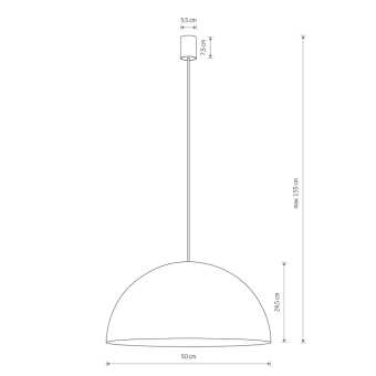 Подвесной светильник Nowodvorski Hemisphere Super L 10298