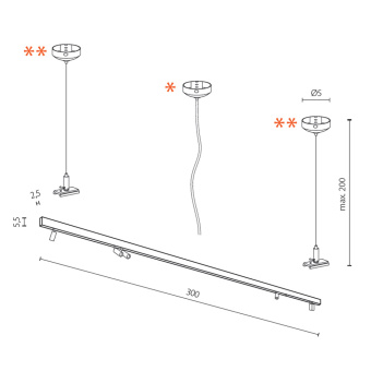 Трековый светильник Azzardo Track Magnetic AZ4824