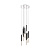Подвесная люстра Zumaline ONE P0461-09L-P7P7