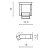 Настенный светильник Azzardo Frame wall AZ2134