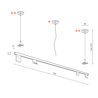 Трековый светильник Azzardo Track Magnetic AZ4822
