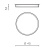 Потолочный светильник Azzardo Monza R 40 AZ4762