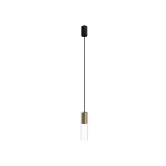 Подвесной светильник Nowodvorski Серия Cylinder M (Цилиндр M) Цвет Brass/Black (Латунь/Черный) арт. 7868