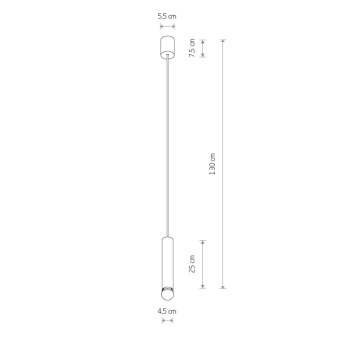 Подвесной светильник Nowodvorski Baton 7851