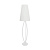 Торшер Zumaline LORITA TS-110314F-WH