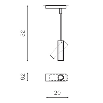 Потолочный светильник Azzardo Lens AZ3514