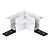 Трековый угол 90 Azzardo Track Magnetic 52 Gips2 AZ4682