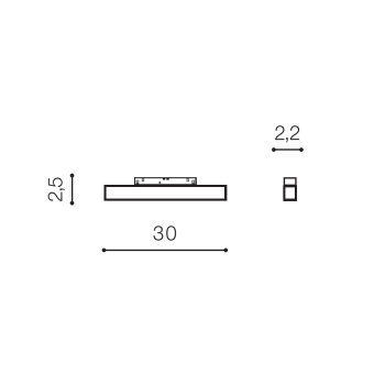 Трековый светильник Azzardo Saga Track Magnetic AZ4603